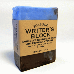Soap for Writer's Block
